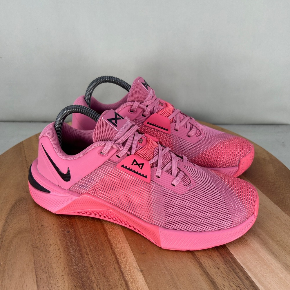 Nike Metcon 10 Womens Pink Training Shoes HQ2620-604 Size 8.5